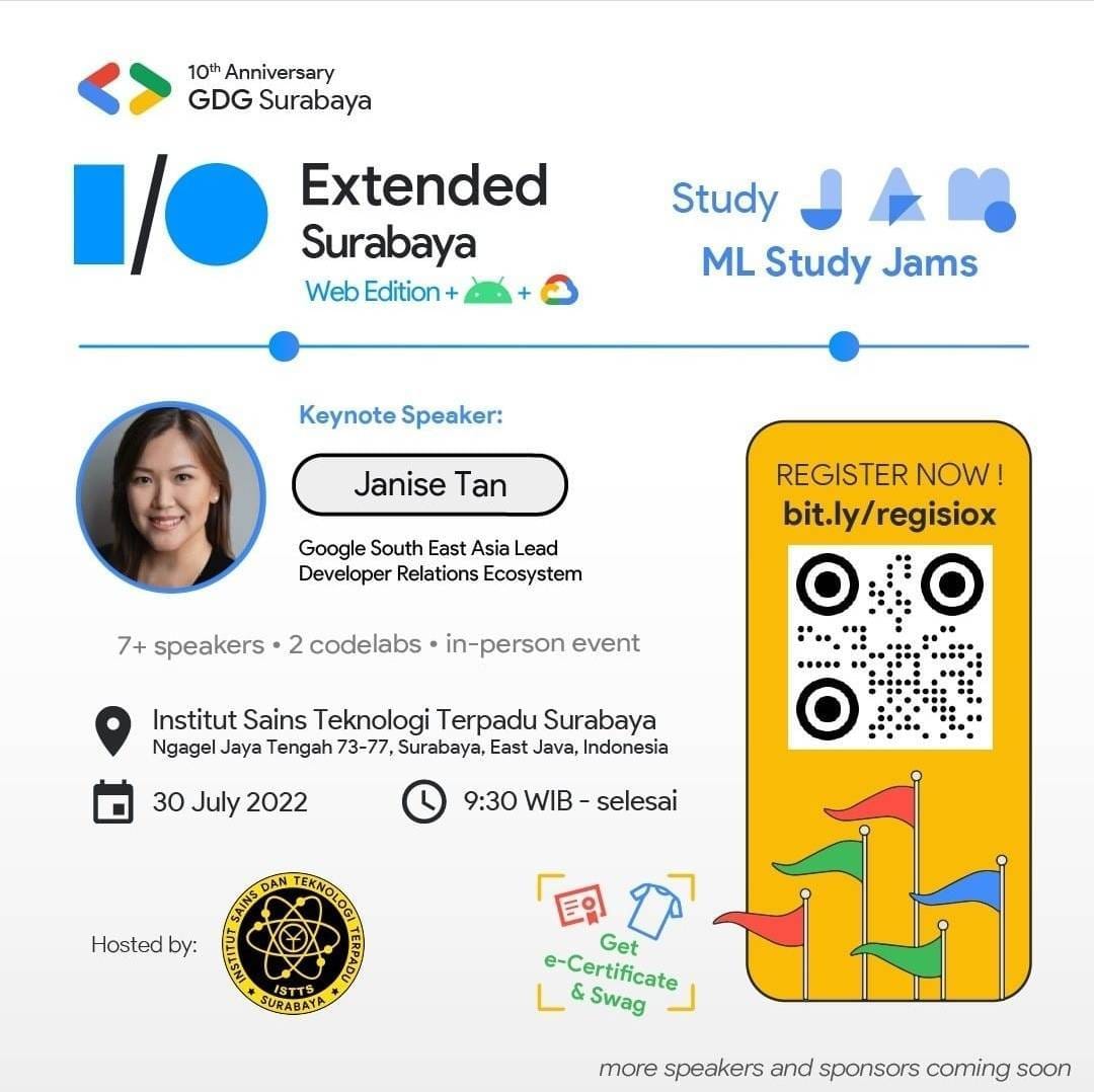 Google I/O Extended Surabaya 2022 x ML Study Jam